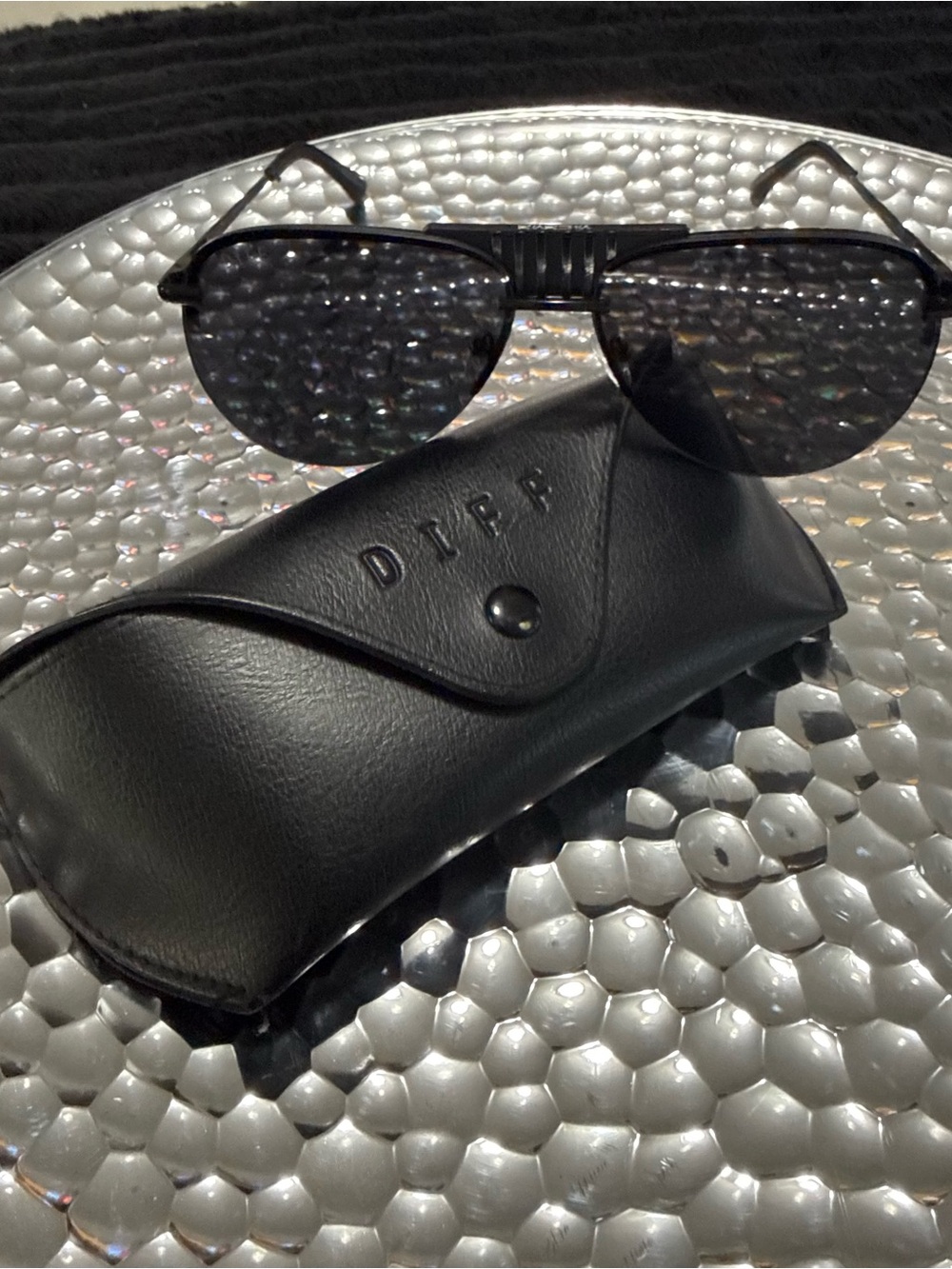 Diff Eyewear Darth Vader Aviators 2.0 -    63 13 145 - NWOT